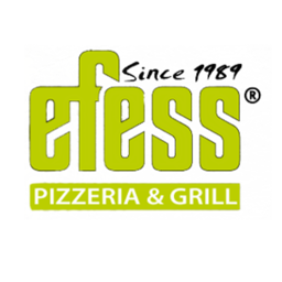 Efess Pizzeria logo.